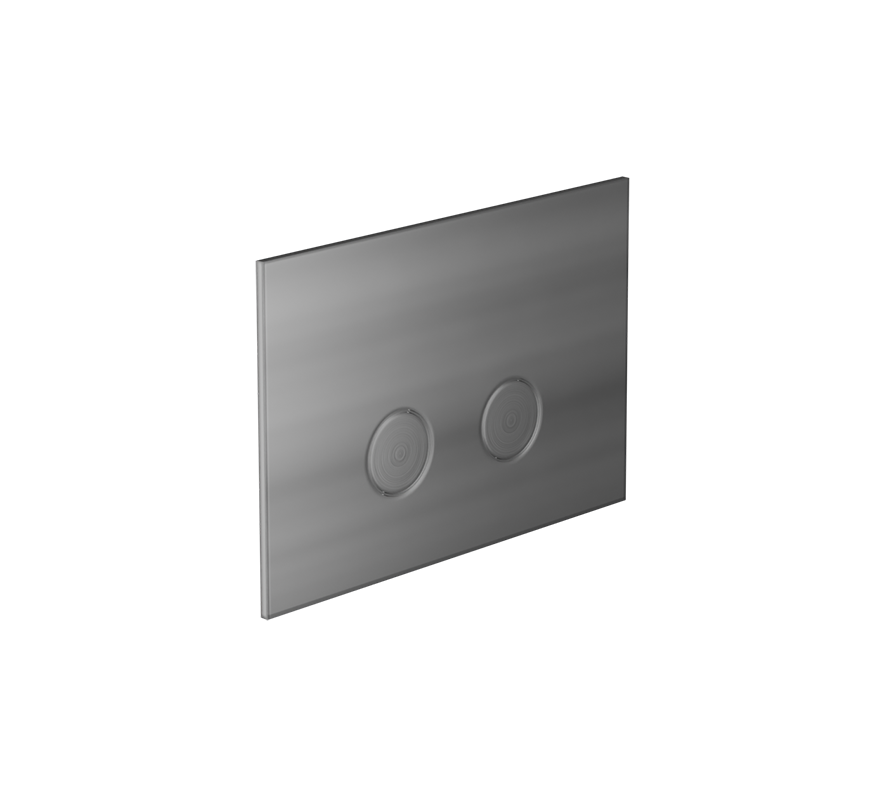 Placca di comando per cassette scarico